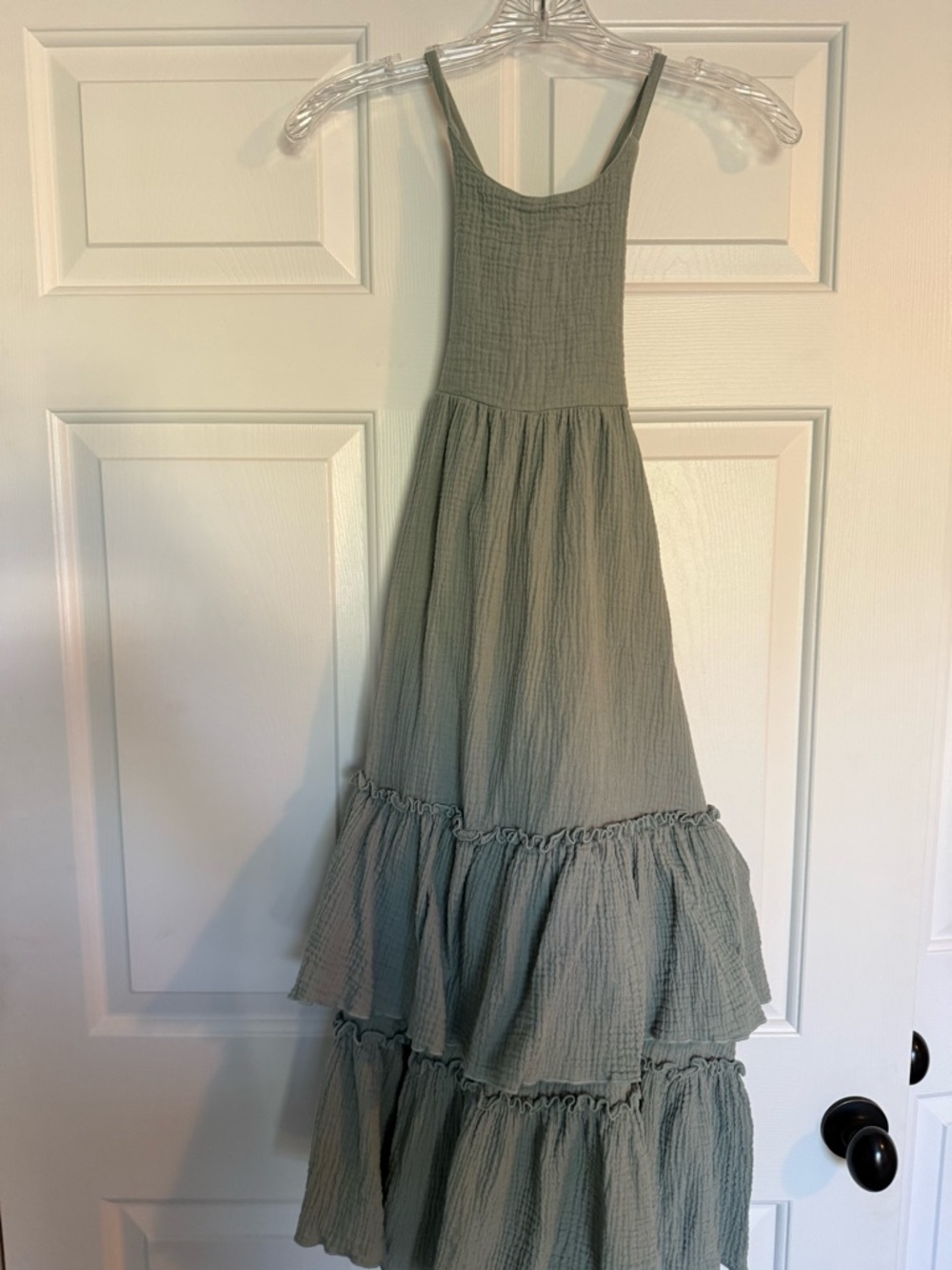Indie Blue Wendy soft teal Muslin Dress